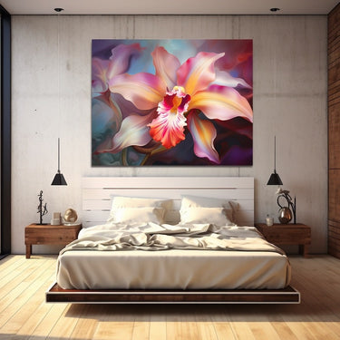 Cattleya Orchid Painting